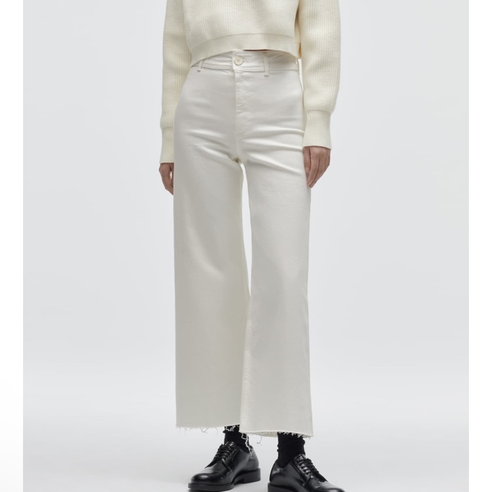 zara marine straight jean